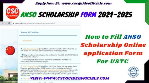 2024/2025 CSC scholarship is open for application now!.